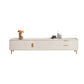 Rectangle Enclosed Storage TV Stand Luxury Sintered Stone Home Stand Console Clearhalo 'furn' 'furn_tv_stands_entertainment_centers' 'Furniture' 'Living Room Furniture' 'TV Stands & Entertainment Centers' 'TV Stands & Media Storage Furniture' 'tv_stands_entertainment_centers' 6426080