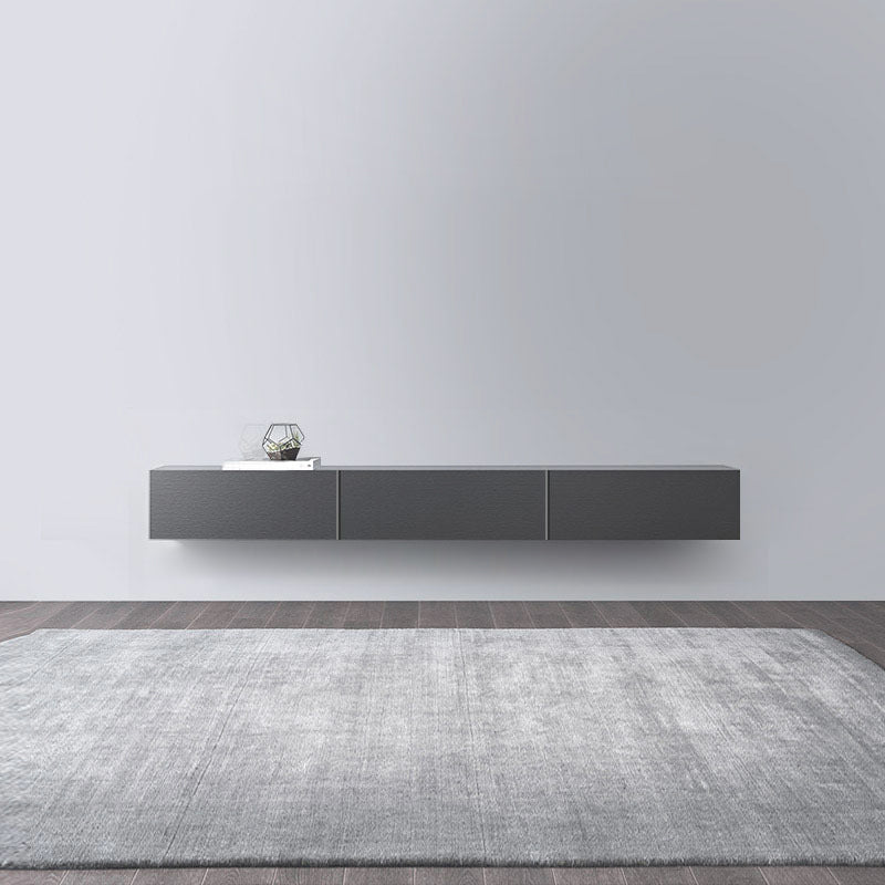 Modern Wood TV Stand Console Floating Black TV Media Stand for Living Room 70.9"L x 13.8"W x 11.8"H Clearhalo 'furn' 'furn_tv_stands_entertainment_centers' 'Furniture' 'Living Room Furniture' 'TV Stands & Entertainment Centers' 'TV Stands & Media Storage Furniture' 'tv_stands_entertainment_centers' 6426122