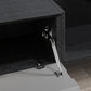 Modern Wood TV Stand Console Floating Black TV Media Stand for Living Room Clearhalo 'furn' 'furn_tv_stands_entertainment_centers' 'Furniture' 'Living Room Furniture' 'TV Stands & Entertainment Centers' 'TV Stands & Media Storage Furniture' 'tv_stands_entertainment_centers' 6426130
