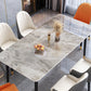 Rectangle Stone Dining Table Luxury Dining Table for Dining Room Clearhalo 'Dining Tables & Seating' 'Dining Tables' 'dining_table' 'furn' 'furn_dining_table' 'Furniture' 'Kitchen & Dining Furniture' 6426626