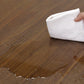 Rectangle Brown Base Dining Table Modern Ash Wood Table for Kitchen
