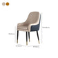 Glam Parsons Arm Chair Leather Upholstered Indoor Dining Chair Clearhalo 'Dining Chairs' 'Dining Tables & Seating' 'dining_chair' 'furn' 'furn_dining_chair' 'Furniture' 'Kitchen & Dining Furniture' 6426792