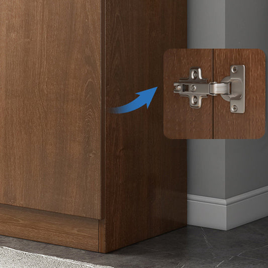 Stand a buffet in legno a buffet in stile contemporaneo con armadi