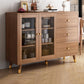 Cuffet contemporanee a buffet a buffet in legno con armadi e cassetti