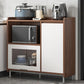 Contemporary Style Buffet Sideboard Wood Buffet Stand with Cabinet