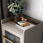 Glam Style Dining Buffet Wood Sideboard Table with Cabinet and Drawer