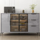 Moderni moderni mobili a buffet buffet sideboard con luci a LED