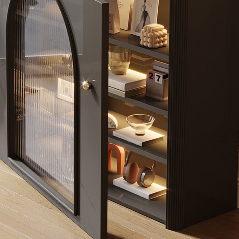 Tavolino da sala da pranzo a buffet in stile glam con mobile per cucina