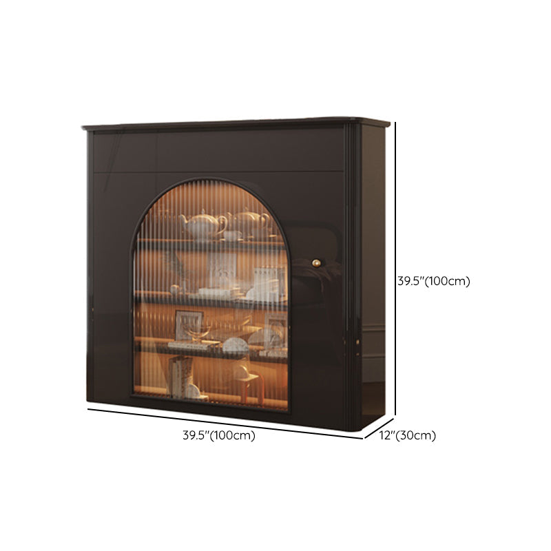 Tavolino da sala da pranzo a buffet in stile glam con mobile per cucina