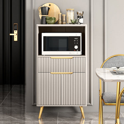 Sideboard a buffet in stile moderno Sideboard in pietra con cassetto e armadi