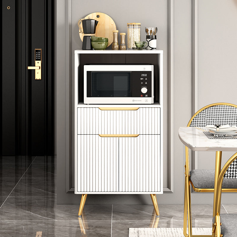 Sideboard a buffet in stile moderno Sideboard in pietra con cassetto e armadi