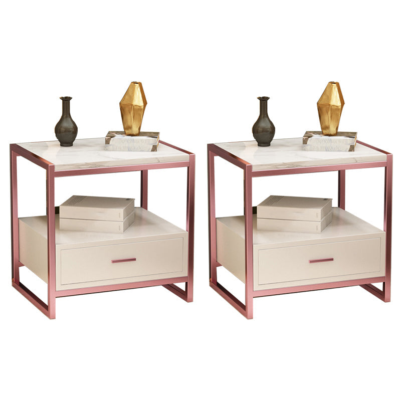 Cajones incluidos cabina de noche Mesa nocturna contemporánea para dormitorio