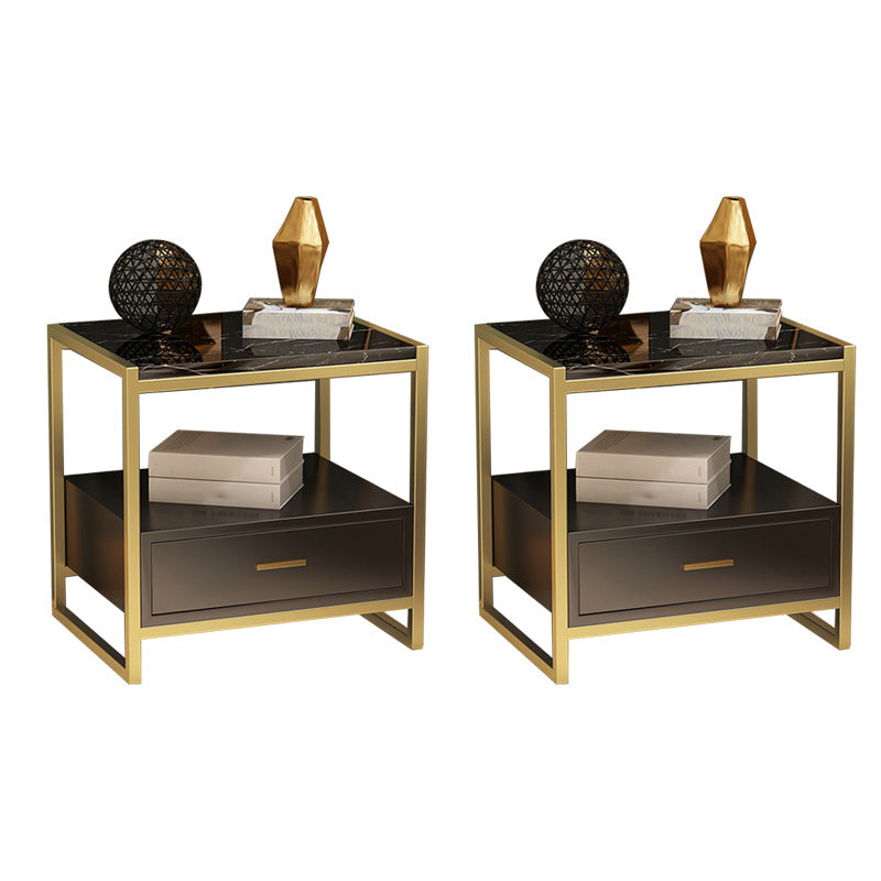 Cajones incluidos cabina de noche Mesa nocturna contemporánea para dormitorio