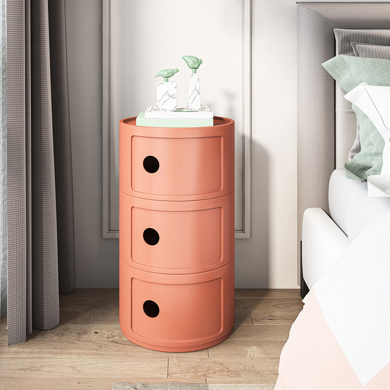 Zeitgenössischer Akzenttisch Nachttisch mehrfarbigbett Nachttisch mit Schränken