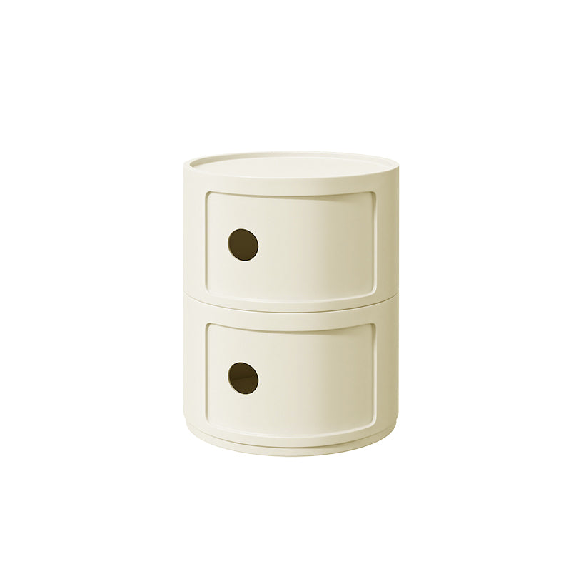 Zeitgenössischer Akzenttisch Nachttisch mehrfarbigbett Nachttisch mit Schränken