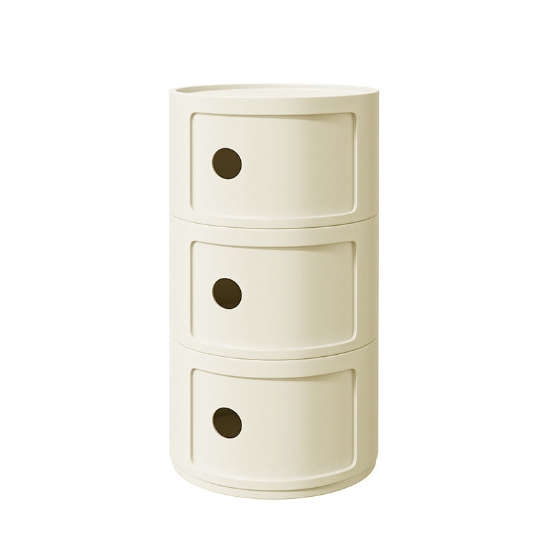 Zeitgenössischer Akzenttisch Nachttisch mehrfarbigbett Nachttisch mit Schränken