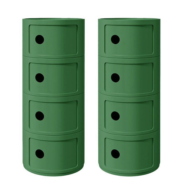 Zeitgenössischer Akzenttisch Nachttisch mehrfarbigbett Nachttisch mit Schränken