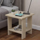 Wood Accent Table Nightstand Open Storage Night Table with 2 Shelves Wood 1 Piece Clearhalo 'Bedroom Furniture' 'furn' 'furn_night_stand' 'Furniture' 'night_stand' 'Nightstands' 6427777