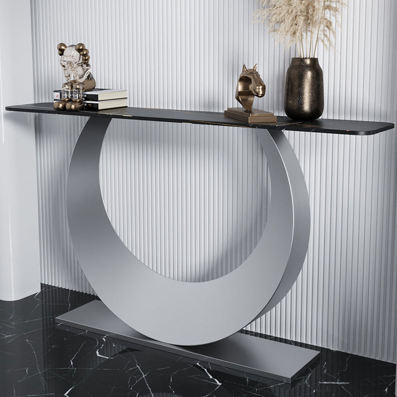 Rectangle Console Accent Table Glam Antique Finish Console Sofa Table