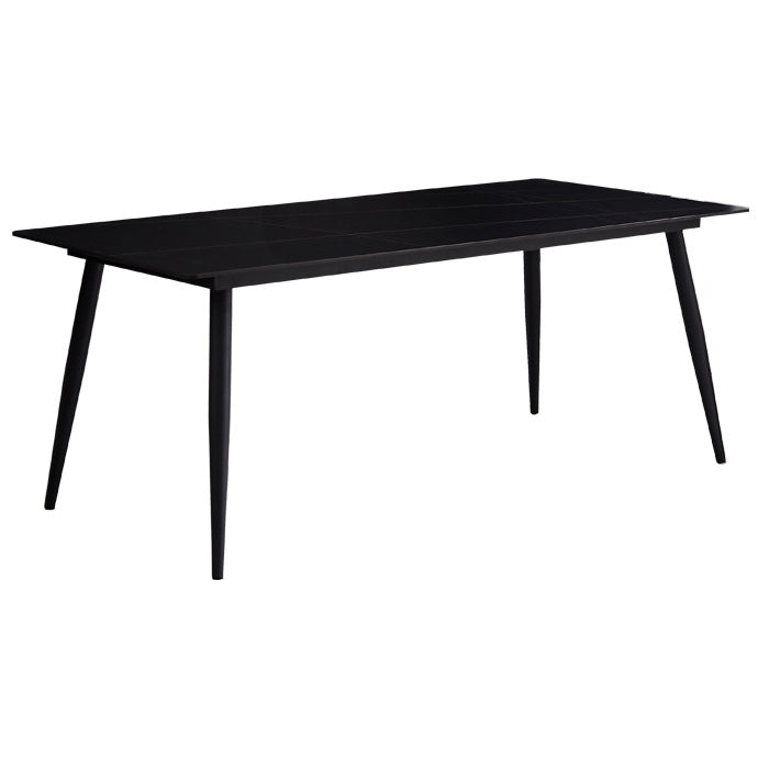 Rechthoekige eigentijdse schrijfbureau Parsons kantoor bureau met metalen benen