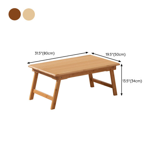 Massief hout modern laptop bureau zweven rechthoekig schrijfbureau