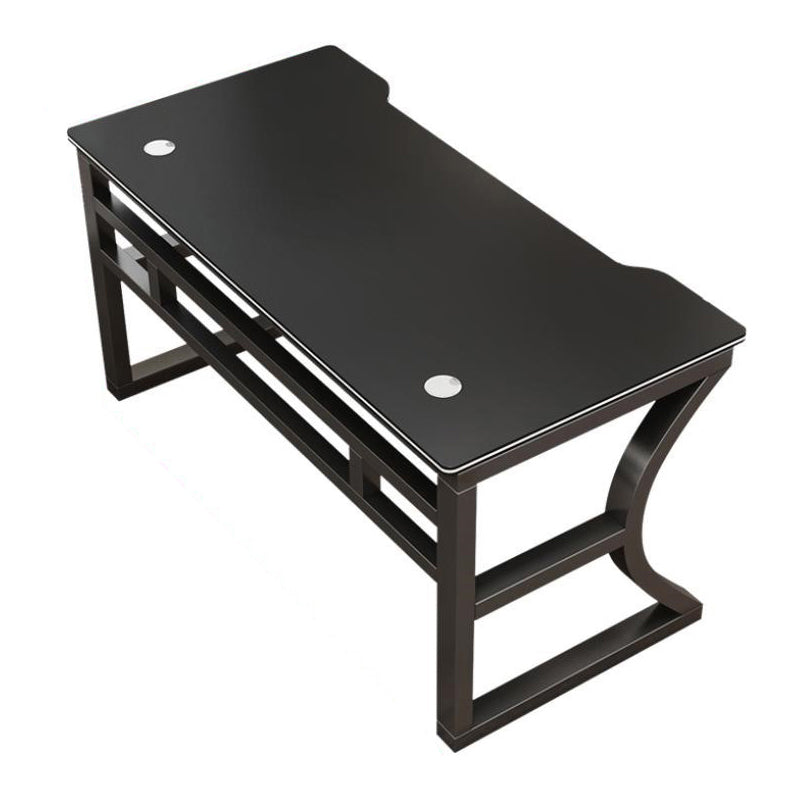 Eigentijdse Office Desk Antique Finish Computer Desk met metalen benen