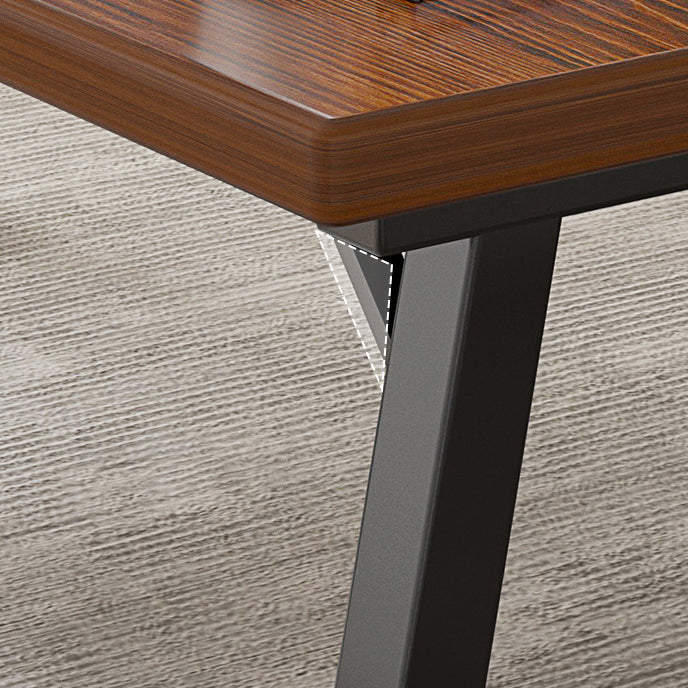 Contemporary Writing Desk Rectangular Computer Desk for Dormitory Clearhalo 'furn' 'furn_office_desk' 'Furniture' 'Office Desks' 'Office Furniture' 'office_desk' 6428555