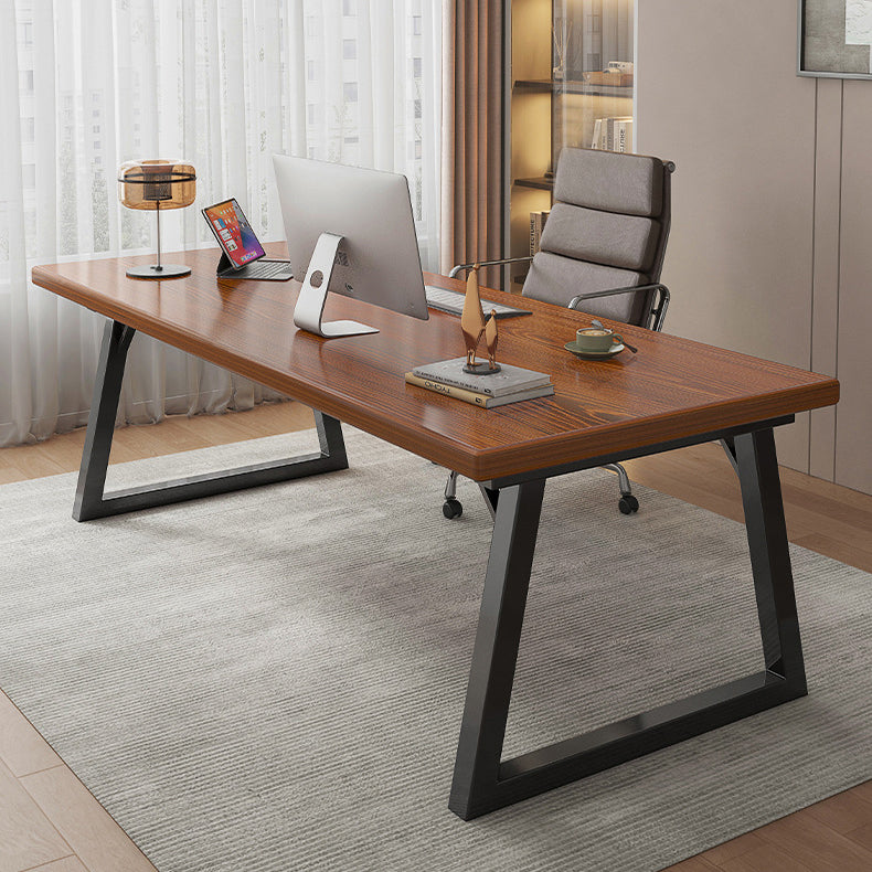 Contemporary Writing Desk Rectangular Computer Desk for Dormitory Clearhalo 'furn' 'furn_office_desk' 'Furniture' 'Office Desks' 'Office Furniture' 'office_desk' 6428561