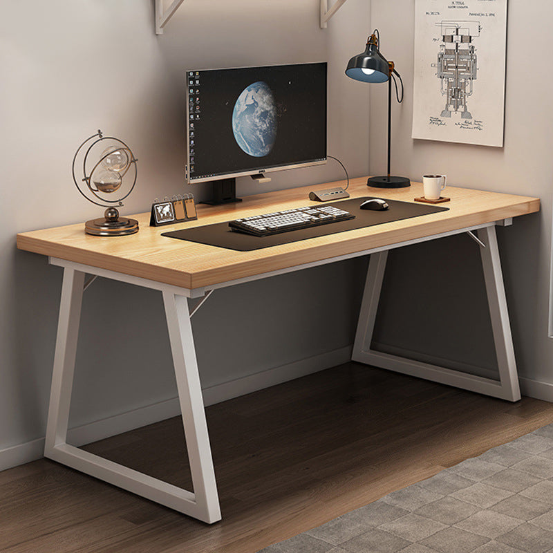 Contemporary Writing Desk Rectangular Computer Desk for Dormitory Clearhalo 'furn' 'furn_office_desk' 'Furniture' 'Office Desks' 'Office Furniture' 'office_desk' 6428565