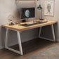 Contemporary Writing Desk Rectangular Computer Desk for Dormitory Clearhalo 'furn' 'furn_office_desk' 'Furniture' 'Office Desks' 'Office Furniture' 'office_desk' 6428566