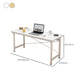Modern Wooden Office Desk Rectangular Writing Desk with Shelf Clearhalo 'furn' 'furn_office_desk' 'Furniture' 'Office Desks' 'Office Furniture' 'office_desk' 6428741