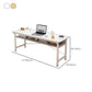 Modern Wooden Office Desk Rectangular Writing Desk with Shelf Clearhalo 'furn' 'furn_office_desk' 'Furniture' 'Office Desks' 'Office Furniture' 'office_desk' 6428742