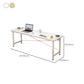 Modern Wooden Office Desk Rectangular Writing Desk with Shelf Clearhalo 'furn' 'furn_office_desk' 'Furniture' 'Office Desks' 'Office Furniture' 'office_desk' 6428745