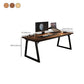 Contemporary Writing Desk Rectangular Computer Desk for Dormitory Clearhalo 'furn' 'furn_office_desk' 'Furniture' 'Office Desks' 'Office Furniture' 'office_desk' 6428864