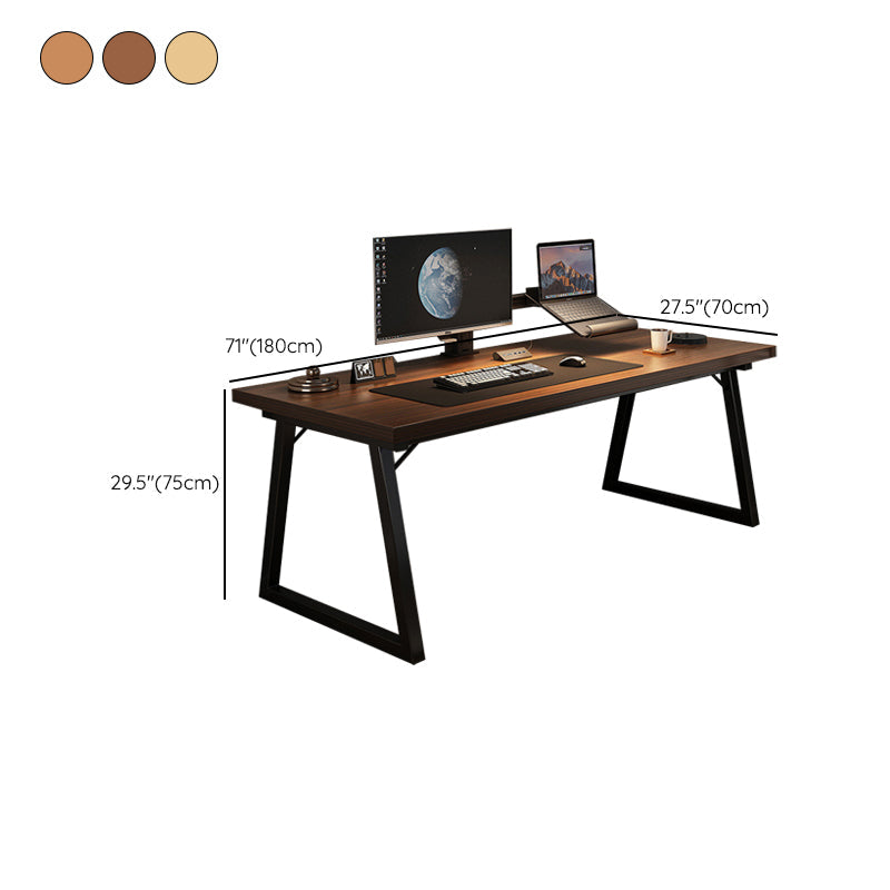 Contemporary Writing Desk Rectangular Computer Desk for Dormitory Clearhalo 'furn' 'furn_office_desk' 'Furniture' 'Office Desks' 'Office Furniture' 'office_desk' 6428864