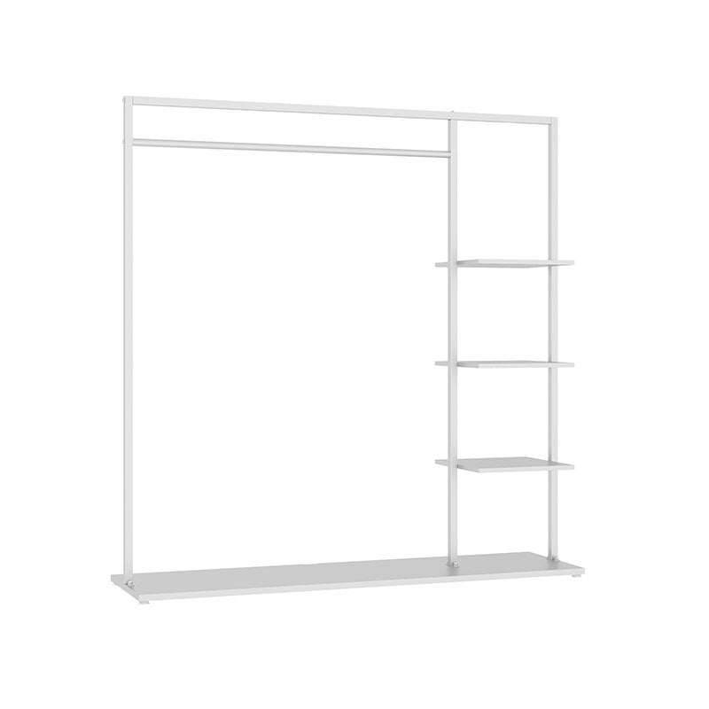 Hall Contemporary Stand Metal Nessun scaffalatura angosciante includeva un cappotto indipendente