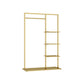 Hall Contemporary Stand Metal Nessun scaffalatura angosciante includeva un cappotto indipendente