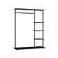 Hall Contemporary Stand Metal Nessun scaffalatura angosciante includeva un cappotto indipendente