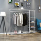 Hall Contemporary Stand Metal Nessun scaffalatura angosciante includeva un cappotto indipendente