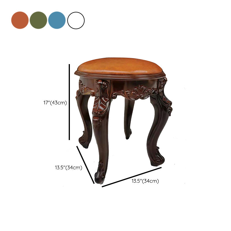 Upholstered Pouf Ottoman Pure Color Metal Frame Craving Stain Resistant Poof Stool Clearhalo 'furn' 'furn_ottomans_poufs' 'Furniture' 'Living Room Furniture' 'Ottomans & Poufs' 'ottomans_poufs' 6431450