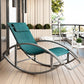 Contemporary Rocker Chair Metal Frame Water Resistant Fabric Rocker Chair with Pillow Clearhalo 'Chairs & Seating' 'furn' 'furn_rocking_chairs' 'Furniture' 'Living Room Furniture' 'Rocking Chairs' 'rocking_chairs' 6431990