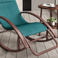 Contemporary Rocker Chair Metal Frame Water Resistant Fabric Rocker Chair with Pillow Clearhalo 'Chairs & Seating' 'furn' 'furn_rocking_chairs' 'Furniture' 'Living Room Furniture' 'Rocking Chairs' 'rocking_chairs' 6431998
