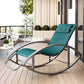 Contemporary Rocker Chair Metal Frame Water Resistant Fabric Rocker Chair with Pillow Clearhalo 'Chairs & Seating' 'furn' 'furn_rocking_chairs' 'Furniture' 'Living Room Furniture' 'Rocking Chairs' 'rocking_chairs' 6432004