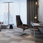 Contemporary Wheels Swivel Chair Faux Leather High Back Chair Clearhalo 'furn' 'furn_office_chair' 'Furniture' 'Office Chairs' 'Office Furniture' 'office_chair' 6432054