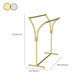 Silver/Gold Free Standing Hall Tree Contemporary Hall Stand for Living Room