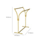 Silver/Gold Free Standing Hall Tree Contemporary Hall Stand for Living Room