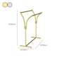 Silver/Gold Free Standing Hall Tree Contemporary Hall Stand for Living Room
