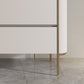 Cassettiera per camera da letto orizzontale Glam Stone in bianco con cassetti