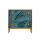 Commode de rangement en bois massif de 15,6 pouces de largeur, commode de rangement Glam classique