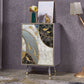 15.6-inch W Storage Chest Classic Glam Storage Chest Dresser
